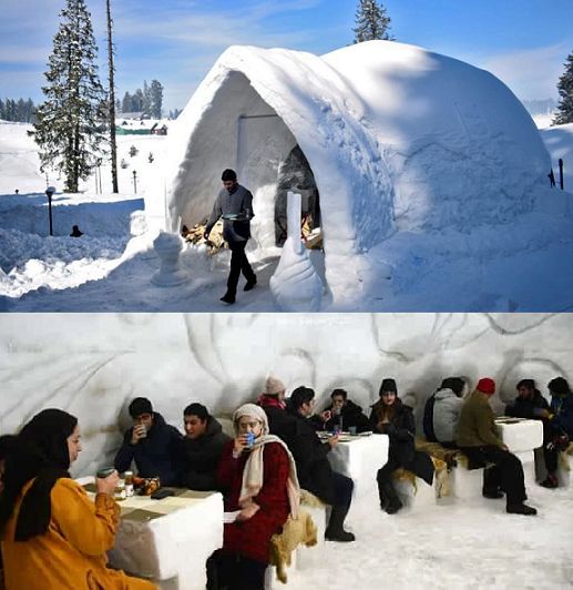 Albums 91+ Images which mountain is home to the world’s largest snow igloo Latest