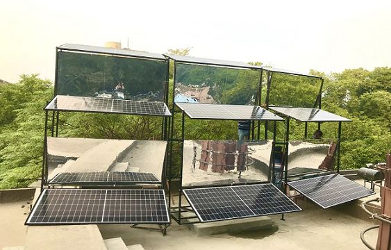 IIT Delhi researchers have developed portable solar energy towers that are shadow-less and highly efficient in solar power generation