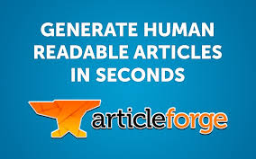 Article Forge: A secret weapon for anyone who needs content. Writers/ Bloggers – Go for it.