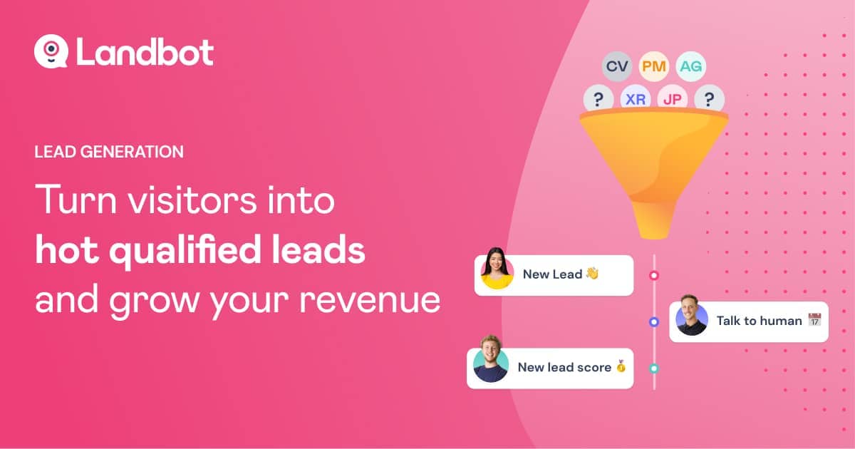 LANDBOT – AI Chat generator, use it to grow your Business.